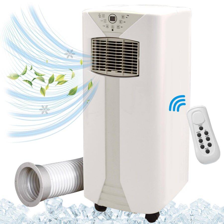Syntrox Germany 9000 BTU Mobiles Klimagerät Fresco Mobile Klimaanlage Luftentfeuchter