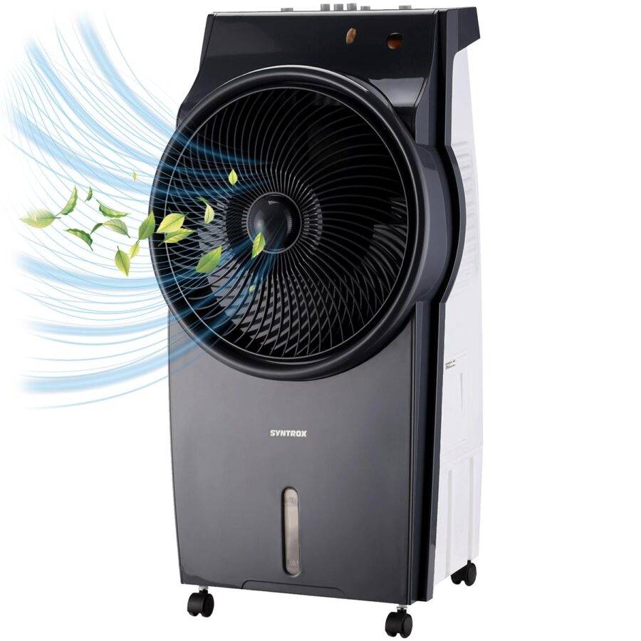 Syntrox Germany Luftkühler mit Ventilator Wasser gekühlt Verdunstungskühler