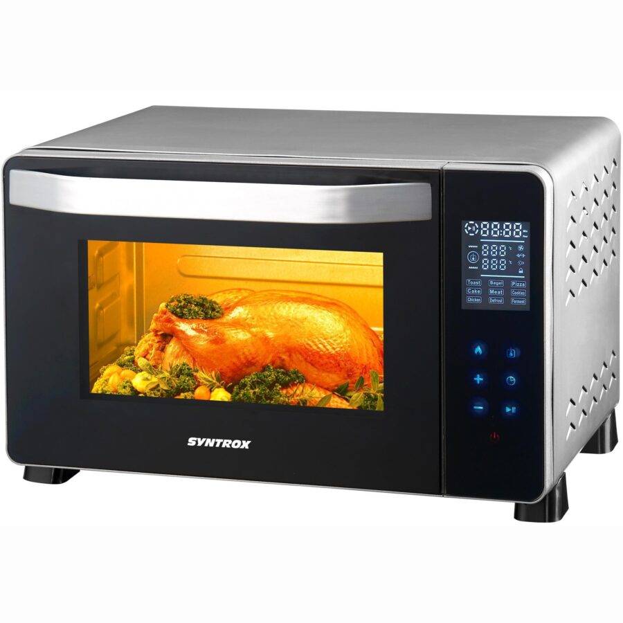 Syntrox Germany 25 l Touch Mini Backofen Saltillo Miniofen Pizzaofen Pizzabackofen