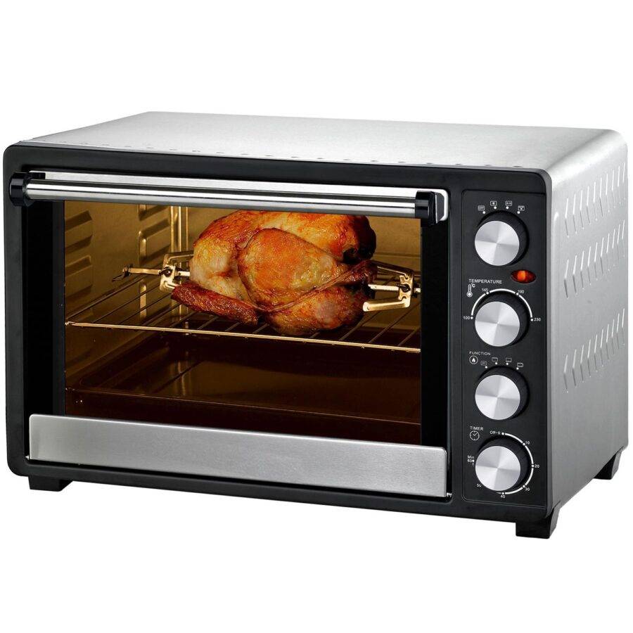 Syntrox Germany 30 l Kleiner Mini Backofen Lasale Miniofen Pizzaofen Pizzabackofen