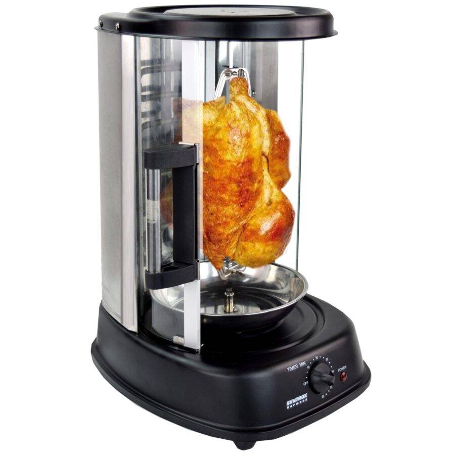 Syntrox Germany Dönergrill Drimexa Schaschlik Grill Rotisserie Hähnchengrill Fischgrill