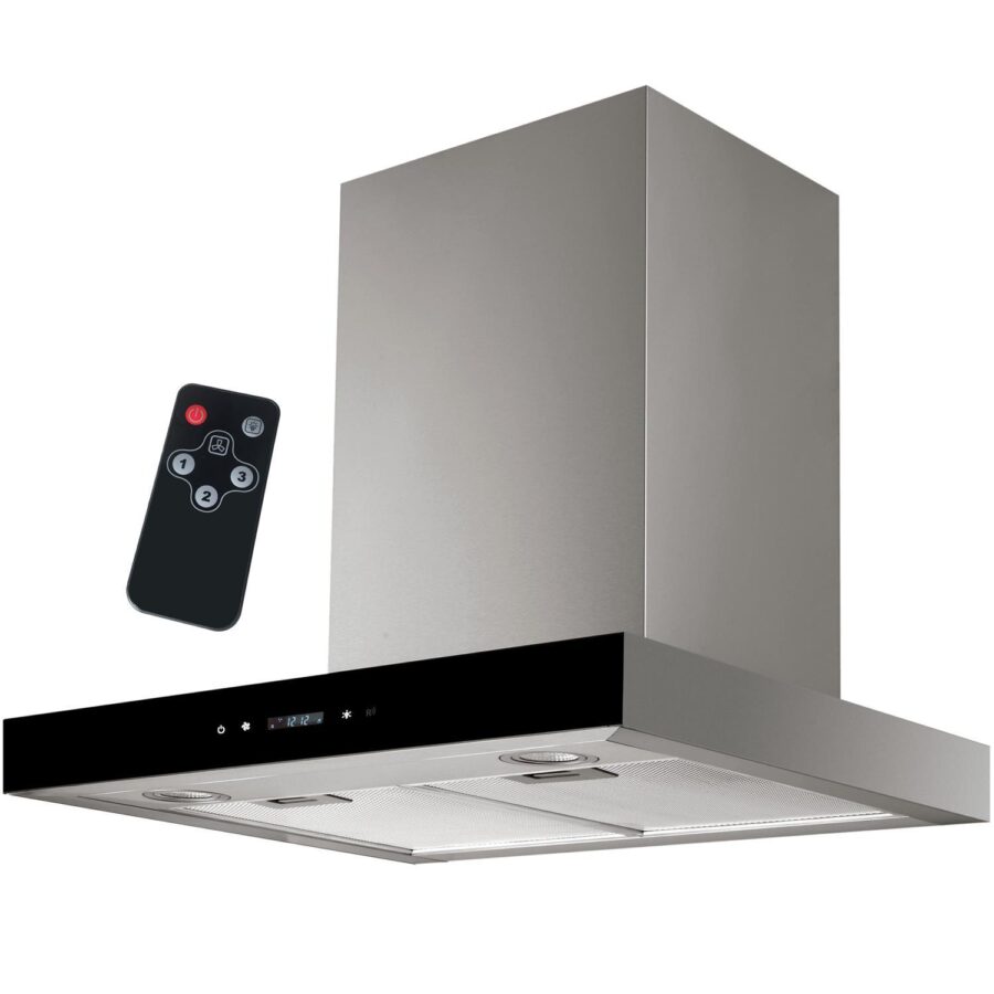 Syntrox Germany 60 cm Dunstabzugshaube Inolox Umluft Abluft Abzugshaube