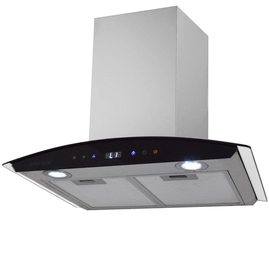 Syntrox Germany 60 cm Dunstabzugshaube Switch Umluft Abluft Abzugshaube