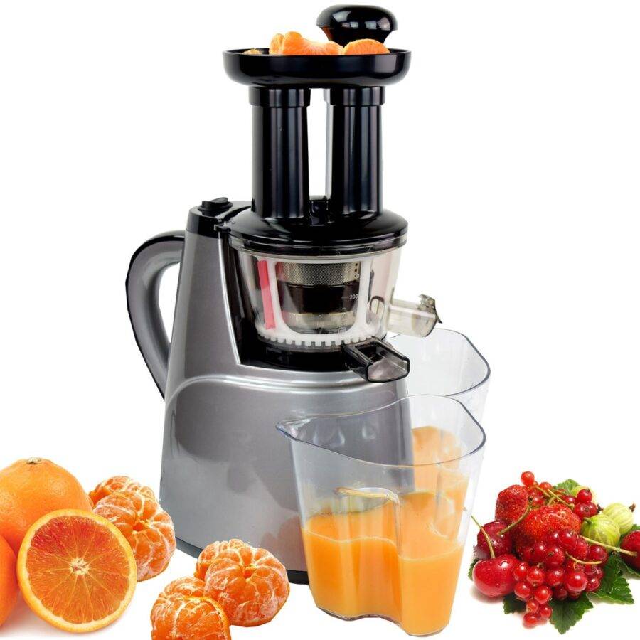 Syntrox Germany Slow Juicer Quirzo kleiner kalt langsam Entsafter Saftpresse