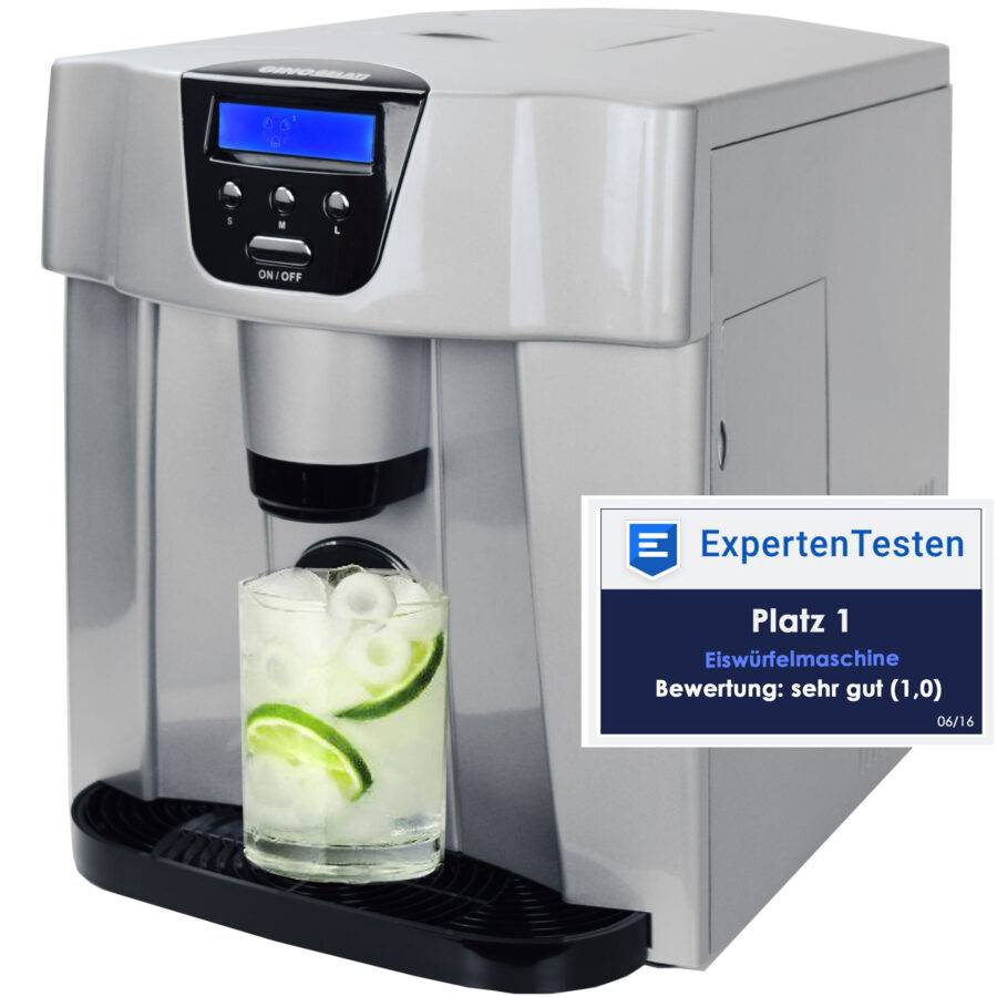 Syntrox Germany Eiswürfelbereiter Flumbia Eiswürfelmaschine Maschine für Eiswürfel