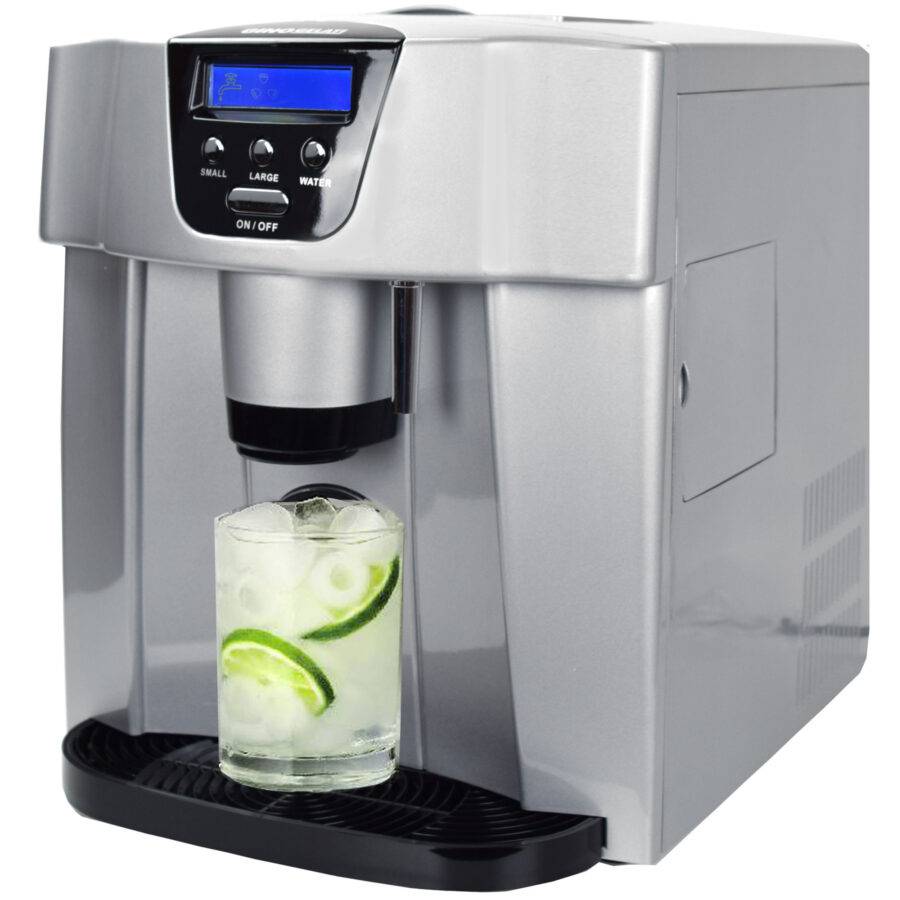 Syntrox Germany Eiswürfelbereiter mit Eiswasser Gipua Eiswürfelmaschine