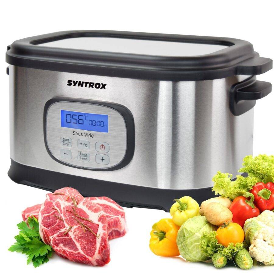 Syntrox Germany 16 in1 Sous Vide Garer Kocher Marsipu Multikocher Vakuumgarer