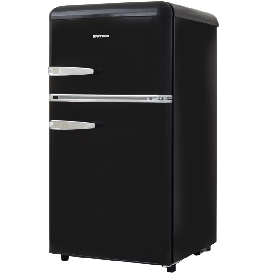 Syntrox Germany 81 l Retro Kühlschrank Mini Kühlschrank Kirkenta Hotelkühlschrank